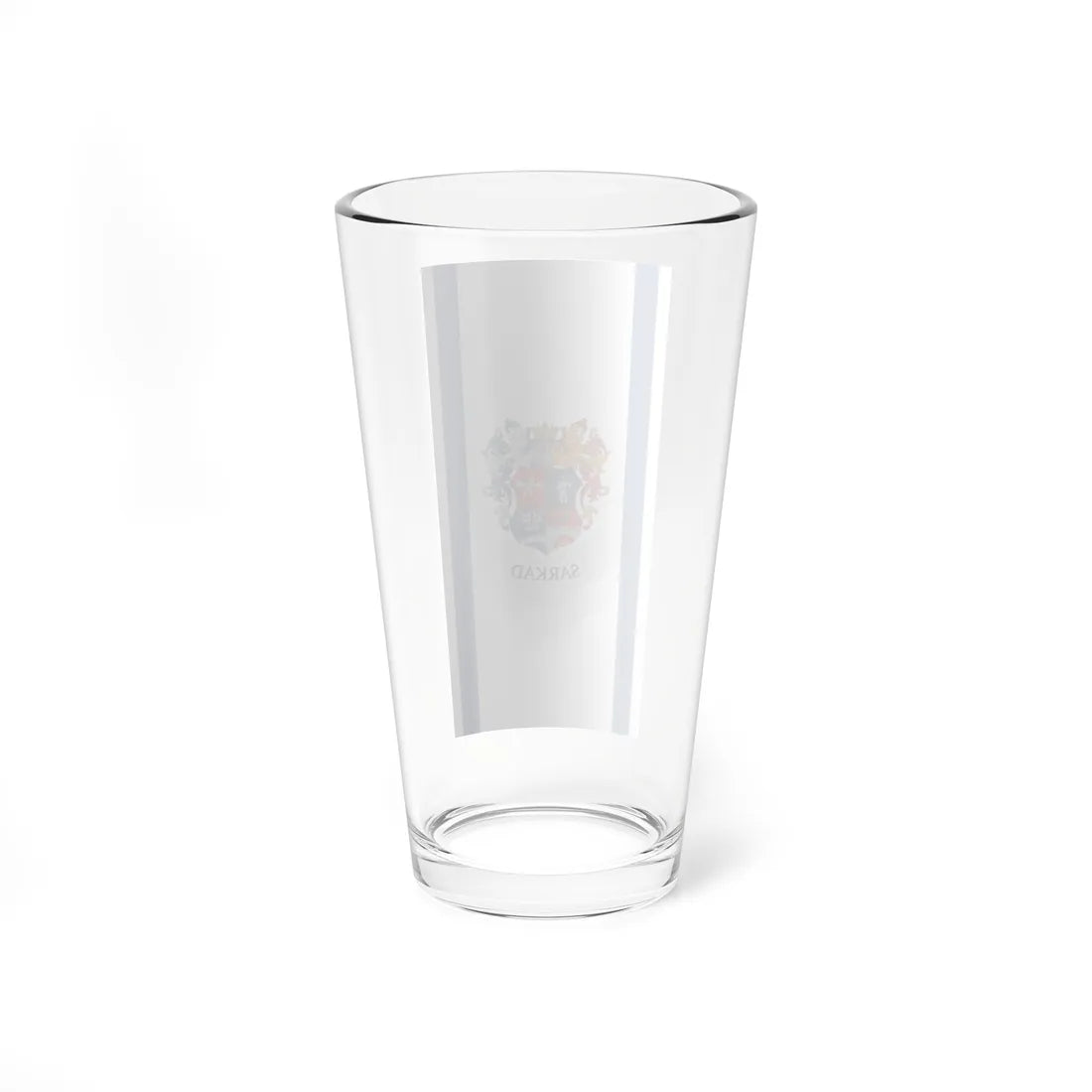 Flag of Sarkad vertical variant (Hungary) Pint Glass 16oz - Go Mug Yourself