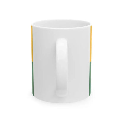 Flag of Sarkeresztur (Hungary) White Coffee Mug - Go Mug Yourself