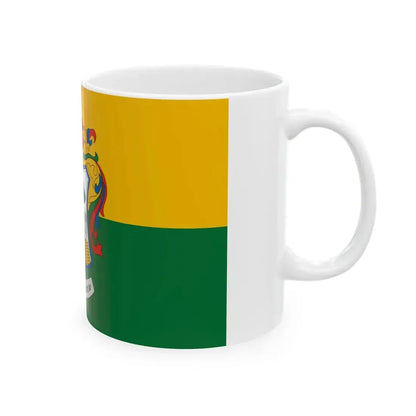 Flag of Sarkeresztur (Hungary) White Coffee Mug - Go Mug Yourself