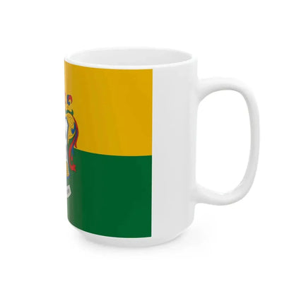 Flag of Sarkeresztur (Hungary) White Coffee Mug - Go Mug Yourself