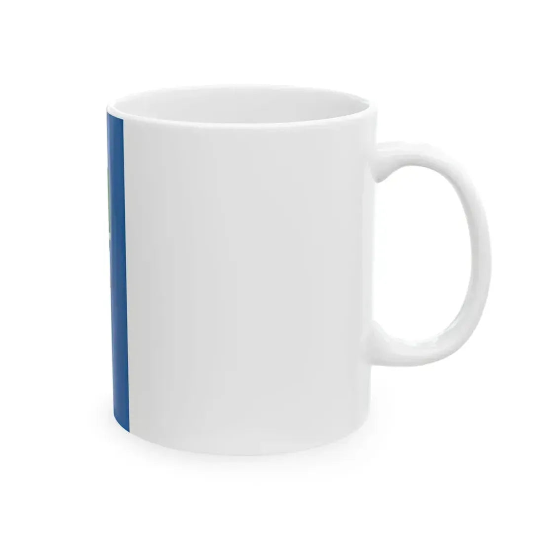 Flag of Sarmellek vertical (Hungary) White Coffee Mug - Go Mug Yourself