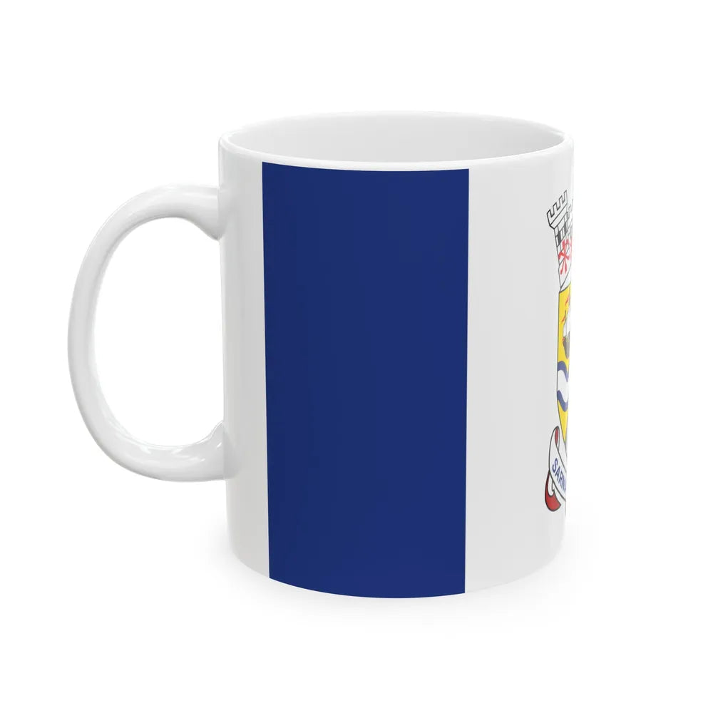 Flag of Sarnia Ontario Canada - White Coffee Mug-Go Mug Yourself