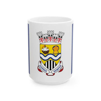 Flag of Sarnia Ontario Canada - White Coffee Mug - Go Mug Yourself