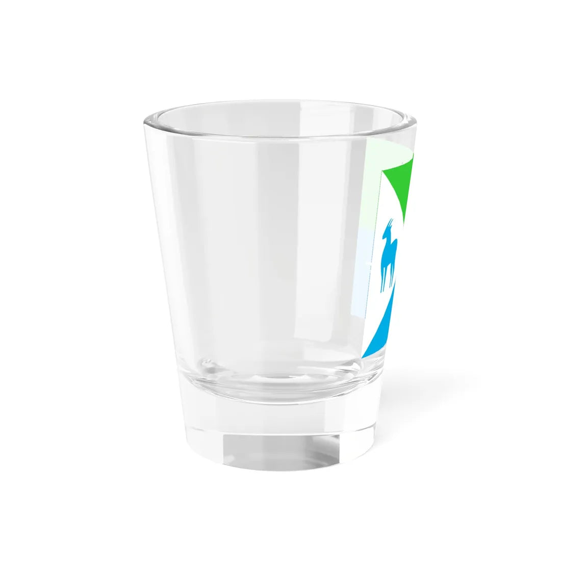 Flag of Sarny (Ukraine) Shot Glass 1.5oz - Go Mug Yourself