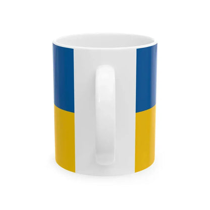 Flag of Sarosd (Hungary) White Coffee Mug - Go Mug Yourself