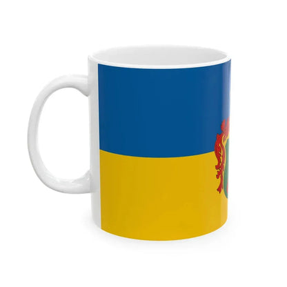 Flag of Sarosd (Hungary) White Coffee Mug - Go Mug Yourself
