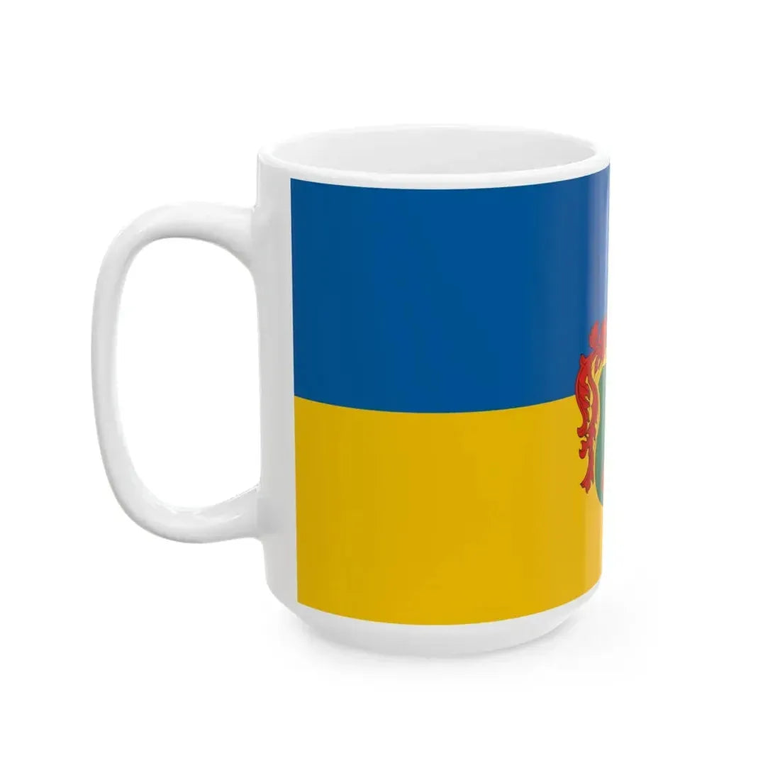Flag of Sarosd (Hungary) White Coffee Mug - Go Mug Yourself