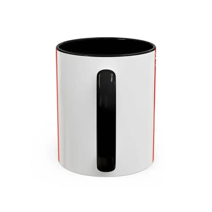 Flag of Sarthe France 2 - Accent Coffee Mug - Go Mug Yourself
