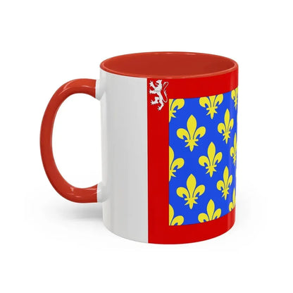 Flag of Sarthe France 2 - Accent Coffee Mug - Go Mug Yourself