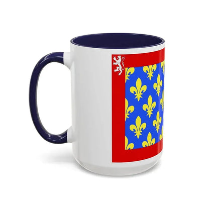 Flag of Sarthe France 2 - Accent Coffee Mug - Go Mug Yourself