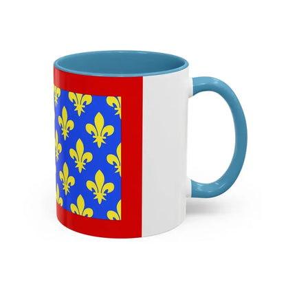 Flag of Sarthe France 2 - Accent Coffee Mug - Go Mug Yourself