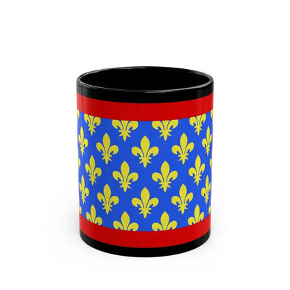 Flag of Sarthe France 2 - Black Coffee Mug 11oz - Go Mug Yourself