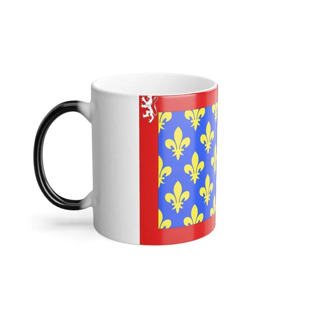 Flag of Sarthe France 2 - Color Changing Coffee Mug - Go Mug Yourself