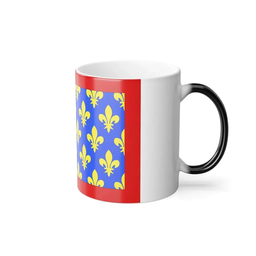 Flag of Sarthe France 2 - Color Changing Coffee Mug - Go Mug Yourself