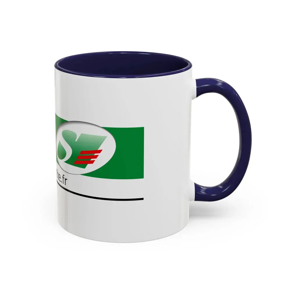 Flag of Sarthe France - Accent Coffee Mug - Go Mug Yourself