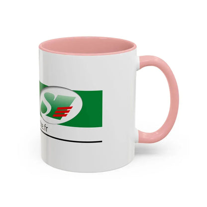 Flag of Sarthe France - Accent Coffee Mug - Go Mug Yourself