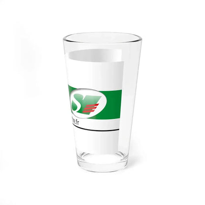 Flag of Sarthe France - Pint Glass 16oz - Go Mug Yourself