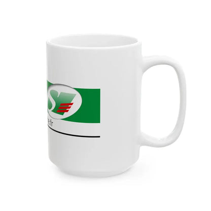 Flag of Sarthe France - White Coffee Mug - Go Mug Yourself