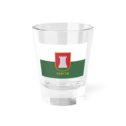 Flag of Sarvar (Hungary) Shot Glass 1.5oz 1.5oz - Go Mug Yourself