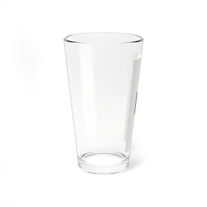 Flag of Sarvar vertical (Hungary) Pint Glass 16oz - Go Mug Yourself