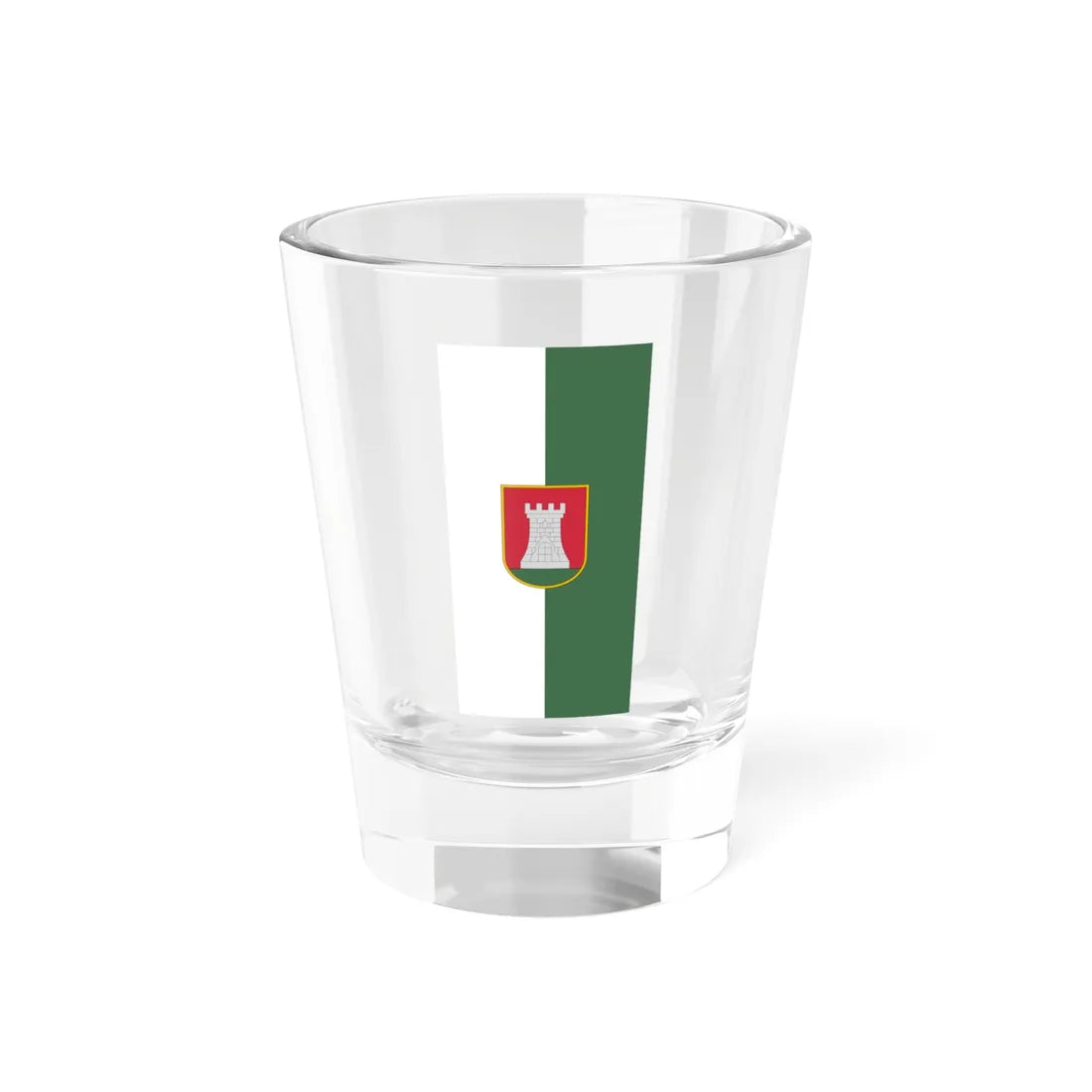 Flag of Sarvar vertical (Hungary) Shot Glass 1.5oz 1.5oz - Go Mug Yourself