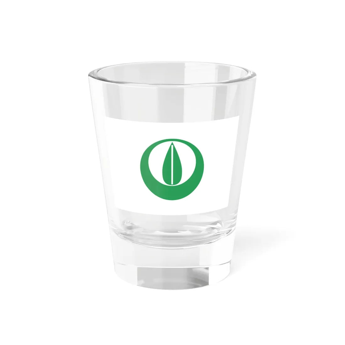Flag of Sasayama Hyogo 1934-1999 (Japan) Shot Glass 1.5oz 1.5oz - Go Mug Yourself