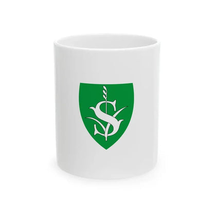 Flag of Sasd (Hungary) White Coffee Mug 11oz - Go Mug Yourself