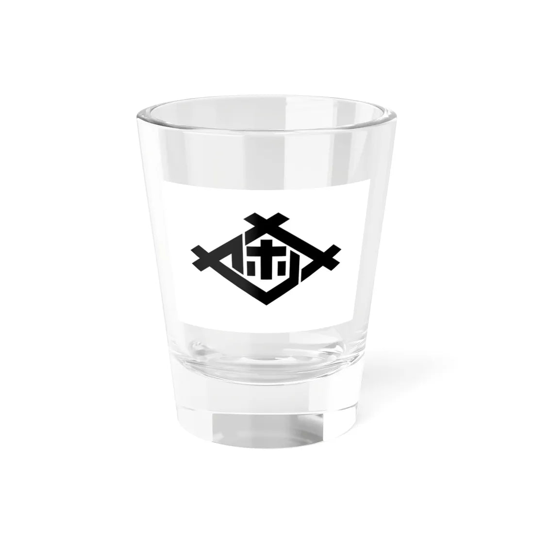 Flag of Sasebo Nagasaki (Japan) Shot Glass 1.5oz 1.5oz - Go Mug Yourself