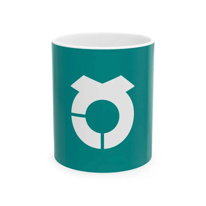 Flag of Sashima Ibaraki 1962-2005 (Japan) White Coffee Mug 11oz - Go Mug Yourself