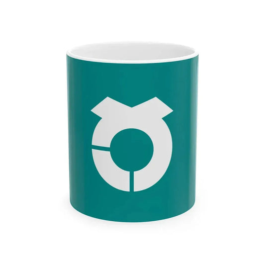 Flag of Sashima Ibaraki 1962-2005 (Japan) White Coffee Mug 11oz - Go Mug Yourself