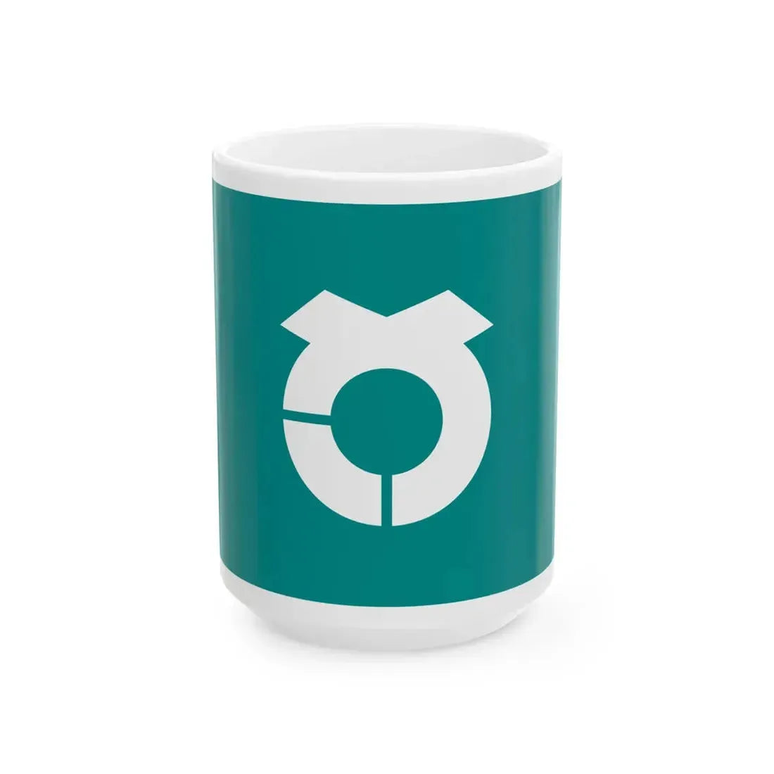 Flag of Sashima Ibaraki 1962-2005 (Japan) White Coffee Mug 15oz - Go Mug Yourself