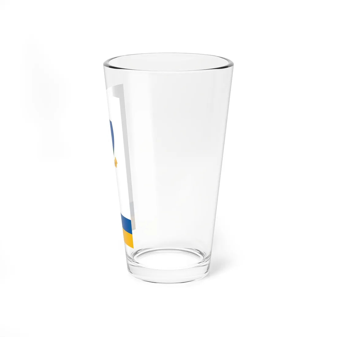 Flag of Saska vertical (Hungary) Pint Glass 16oz - Go Mug Yourself