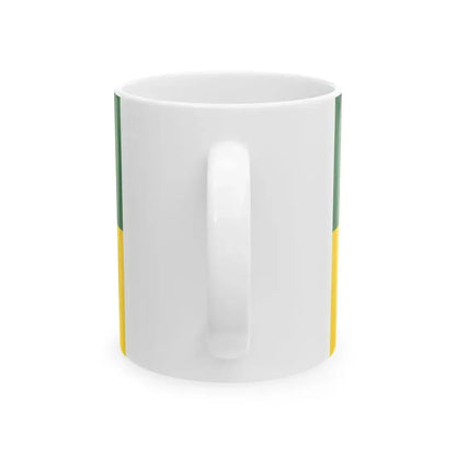 Flag of Saskatchewan 3-2 (Canada) White Coffee Mug - Go Mug Yourself