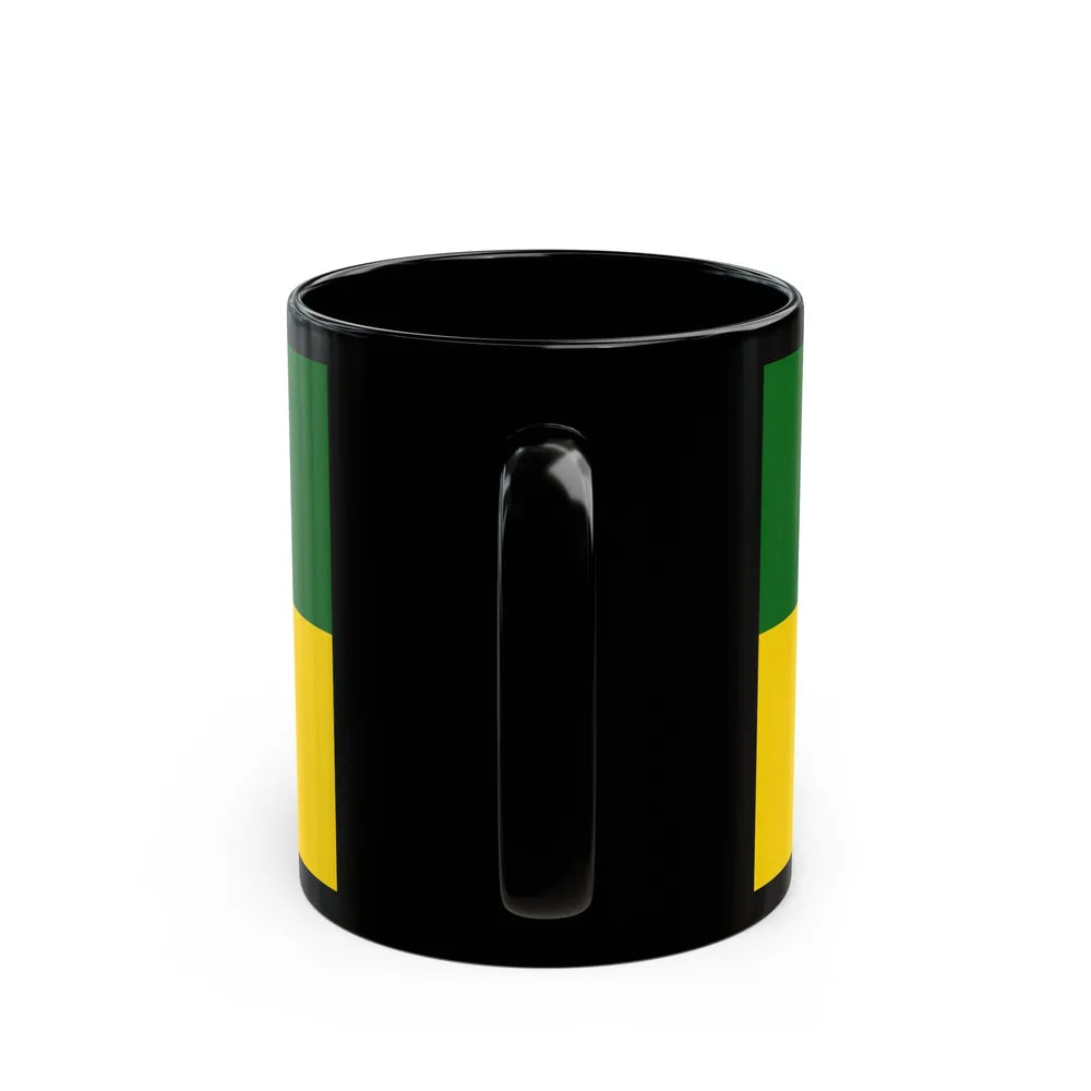 Flag of Saskatchewan Canada - Black Coffee Mug-Go Mug Yourself