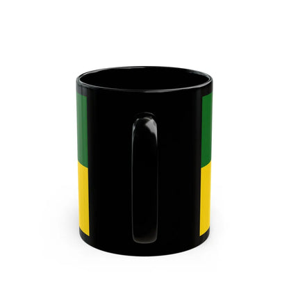 Flag of Saskatchewan Canada - Black Coffee Mug-Go Mug Yourself