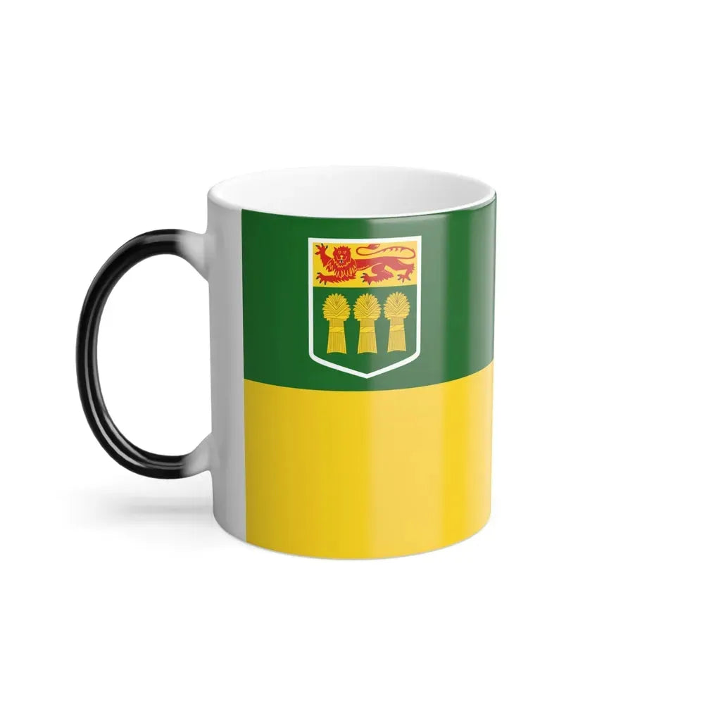 Flag of Saskatchewan Canada - Color Changing Coffee Mug - Go Mug Yourself