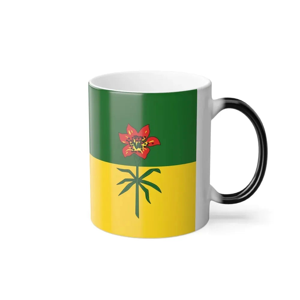 Flag of Saskatchewan Canada - Color Changing Coffee Mug - Go Mug Yourself