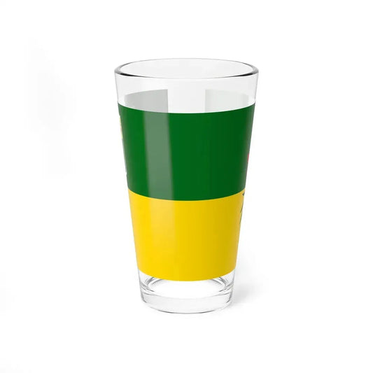 Flag of Saskatchewan Canada - Pint Glass 16oz 16oz - Go Mug Yourself