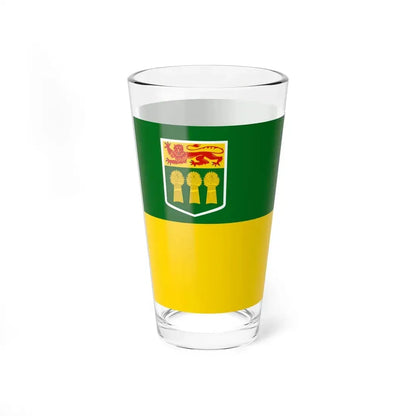 Flag of Saskatchewan Canada - Pint Glass 16oz - Go Mug Yourself