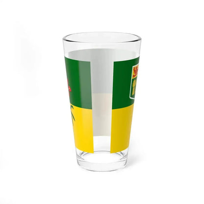 Flag of Saskatchewan Canada - Pint Glass 16oz - Go Mug Yourself