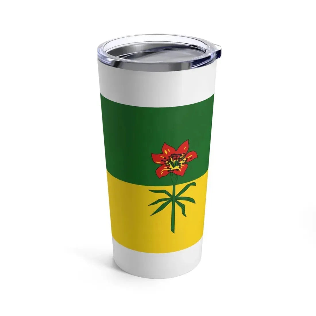 Flag of Saskatchewan Canada - Tumbler 20oz - Go Mug Yourself