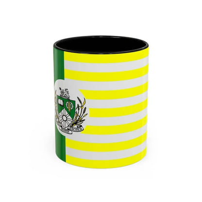 Flag of Saskatoon Canada - Accent Coffee Mug 11oz Black - Go Mug Yourself