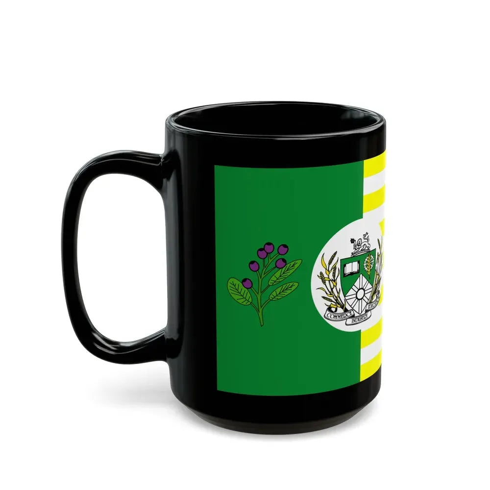 Flag of Saskatoon Canada - Black Coffee Mug - Go Mug Yourself