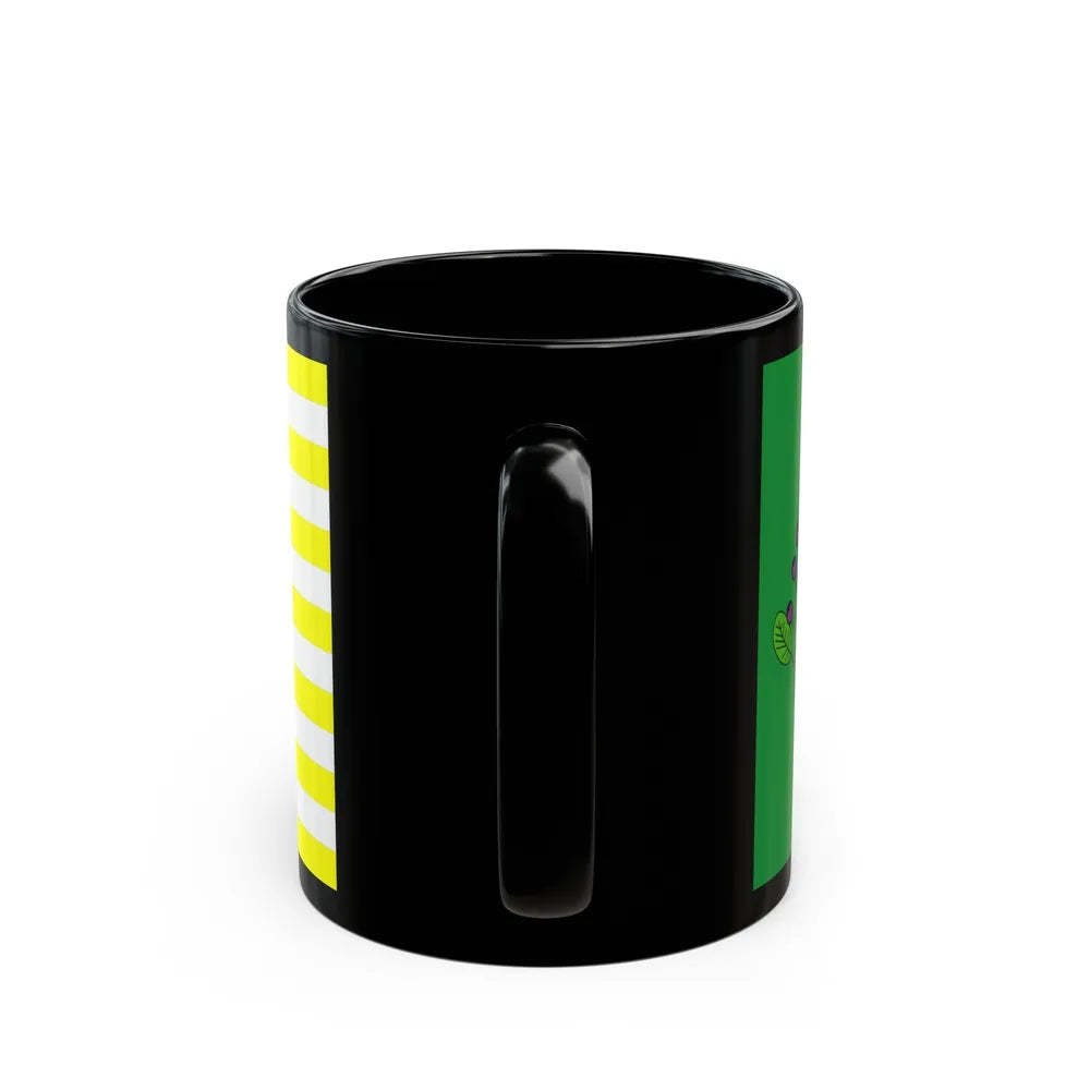 Flag of Saskatoon Canada - Black Coffee Mug-Go Mug Yourself