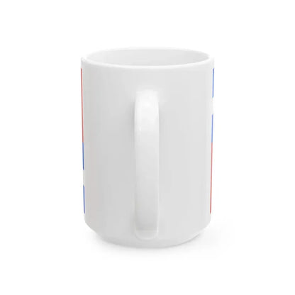 Flag of Sassari 1259-1323 (Italy) White Coffee Mug - Go Mug Yourself