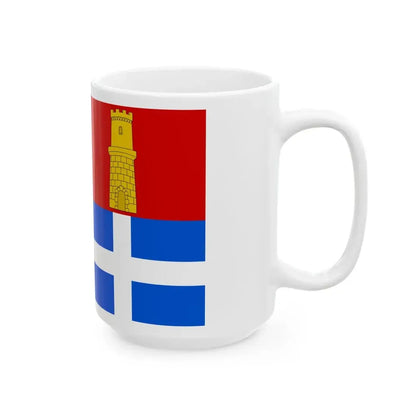 Flag of Sassari 1259-1323 (Italy) White Coffee Mug - Go Mug Yourself