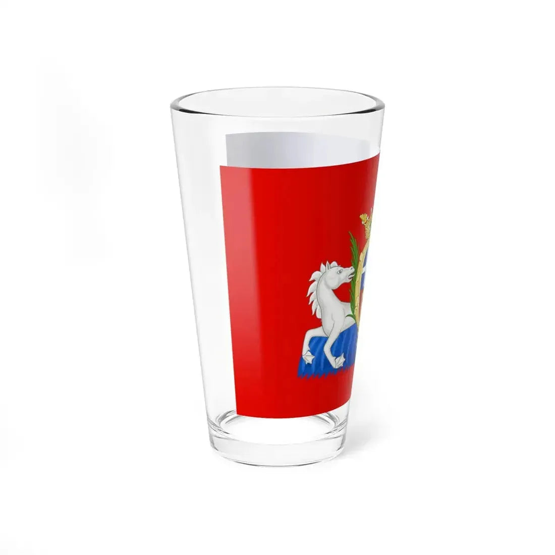Flag of Sassari Until 1936 (Italy) Pint Glass 16oz - Go Mug Yourself