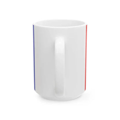 Flag of Sassari Until 1936 (Italy) White Coffee Mug - Go Mug Yourself