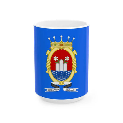 Flag of Sassuolo (Italy) White Coffee Mug 15oz - Go Mug Yourself
