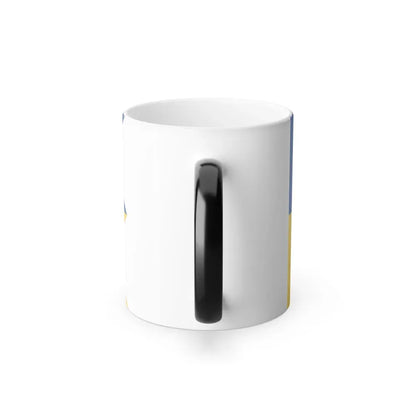 Flag of Satakunta Finland - Color Changing Coffee Mug - Go Mug Yourself